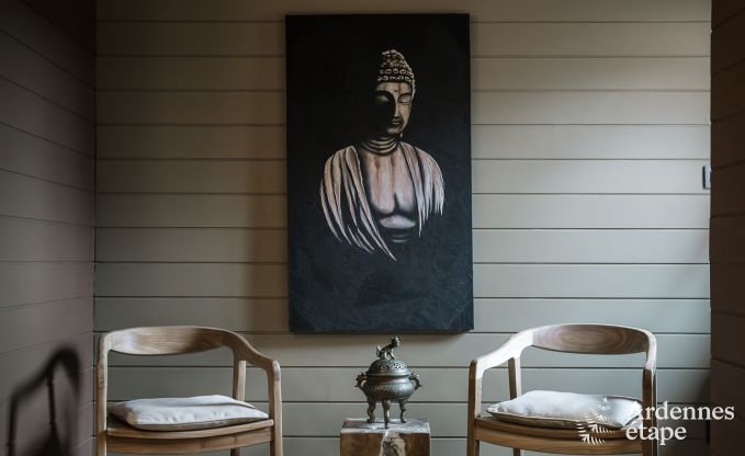 Maison de vacances de luxe  Hamois pour 8 personnes avec piscine et jardin priv en Ardenne