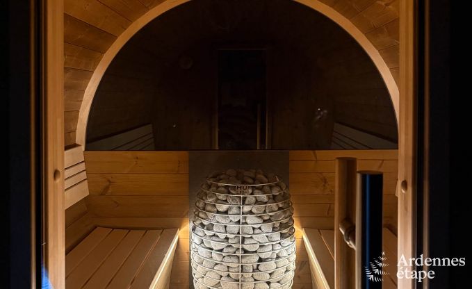 Spacieuse maison de vacances pour 12 personnes avec piscine et jardin priv� � Hamois, Ardenne