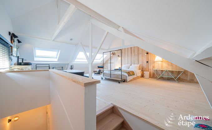 Grande maison de vacances  Han-sur-Lesse pour 8 personnes avec 4 chambres, jardin priv et terrasse