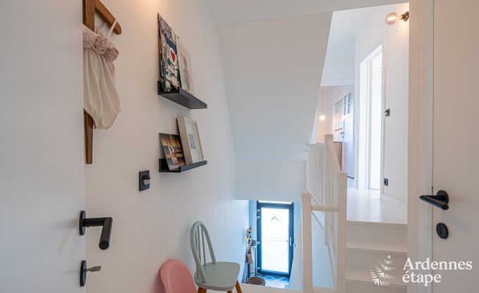 Grande maison de vacances  Han-sur-Lesse pour 8 personnes avec 4 chambres, jardin priv et terrasse