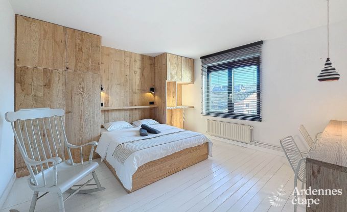 Grande maison de vacances  Han-sur-Lesse pour 8 personnes avec 4 chambres, jardin priv et terrasse