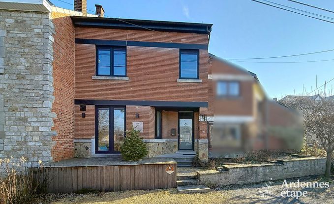 Grande maison de vacances  Han-sur-Lesse pour 8 personnes avec 4 chambres, jardin priv et terrasse