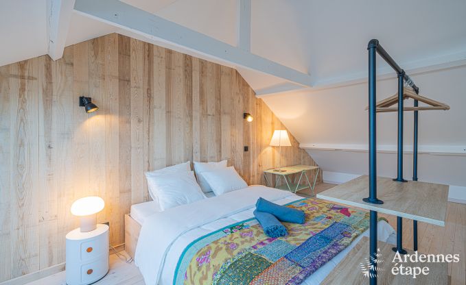 Grande maison de vacances  Han-sur-Lesse pour 8 personnes avec 4 chambres, jardin priv et terrasse