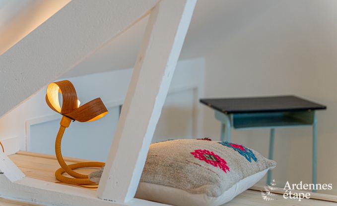 Grande maison de vacances  Han-sur-Lesse pour 8 personnes avec 4 chambres, jardin priv et terrasse