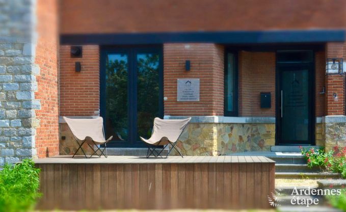 Grande maison de vacances  Han-sur-Lesse pour 8 personnes avec 4 chambres, jardin priv et terrasse