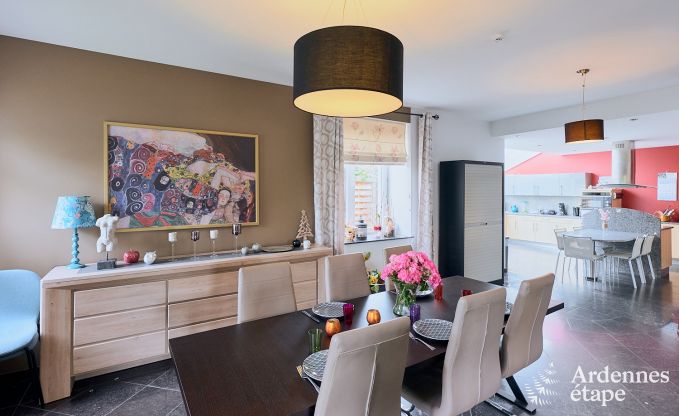 Grande maison de vacances en deux b�timents � Han-sur-Lesse pour 13 personnes avec piscine int�rieure