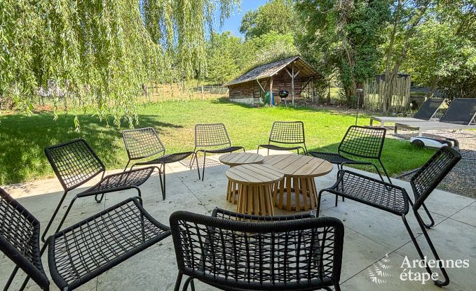 Maison de vacances conviviale � Han-sur-Lesse pour 8 personnes avec sauna et jardin � proximit� des Grottes de Han