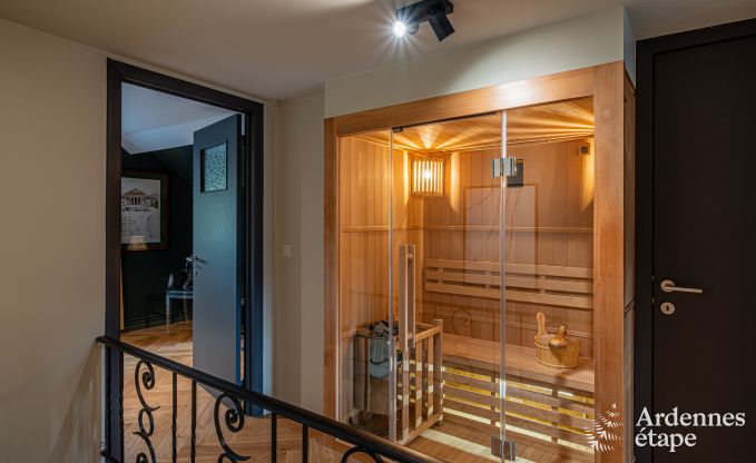 Maison de vacances conviviale � Han-sur-Lesse pour 8 personnes avec sauna et jardin � proximit� des Grottes de Han