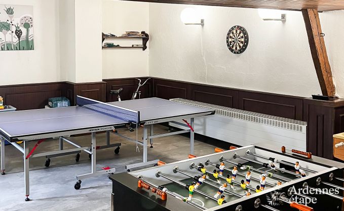 Maison de vacances � Hannut pour 20 personnes en Ardenne