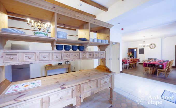 Maison de vacances � Hannut pour 20 personnes en Ardenne