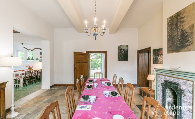 Chteau  Hannut pour 8 personnes en Ardenne