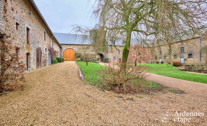 Maison de vacances conviviale � Havelange pour 10 personnes avec jardin et po�le � bois dans le Condroz