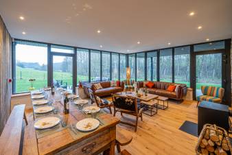 Villa de luxe à Havelange pour 14 personnes avec jardin et station de charge en Ardenne