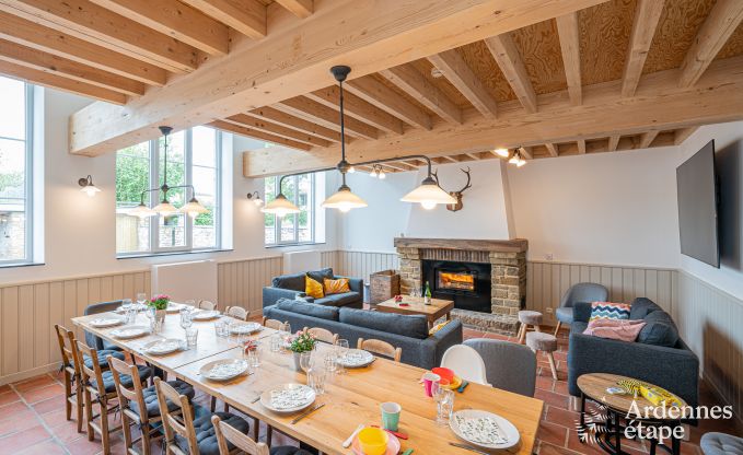 Magnifique maison de vacances pour 14 personnes  Havelange