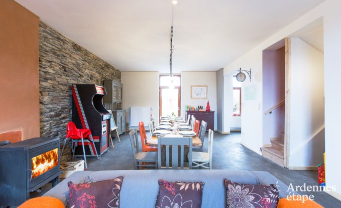 Maison de vacances � Herbeumont pour 12/14 personnes en Ardenne