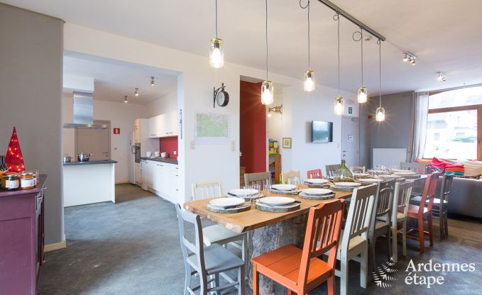 Maison de vacances � Herbeumont pour 12/14 personnes en Ardenne