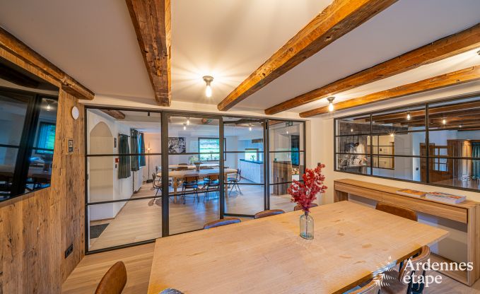Villa de Luxe � Herbeumont pour 44 personnes en Ardenne
