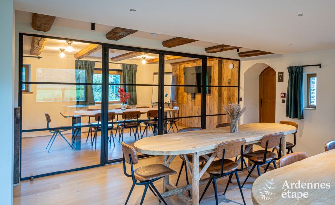 Villa de Luxe � Herbeumont pour 44 personnes en Ardenne