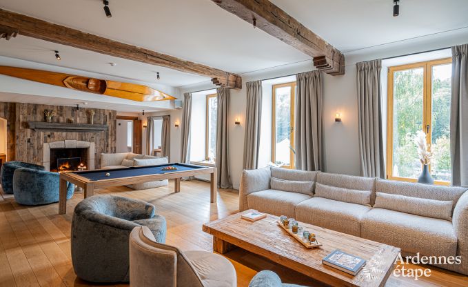 Villa de Luxe � Herbeumont pour 44 personnes en Ardenne