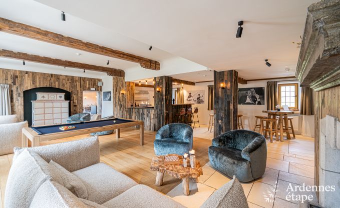 Villa de Luxe � Herbeumont pour 44 personnes en Ardenne