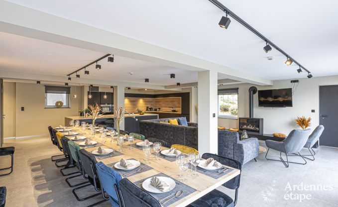 Villa de Luxe � Herbeumont pour 20 personnes en Ardenne