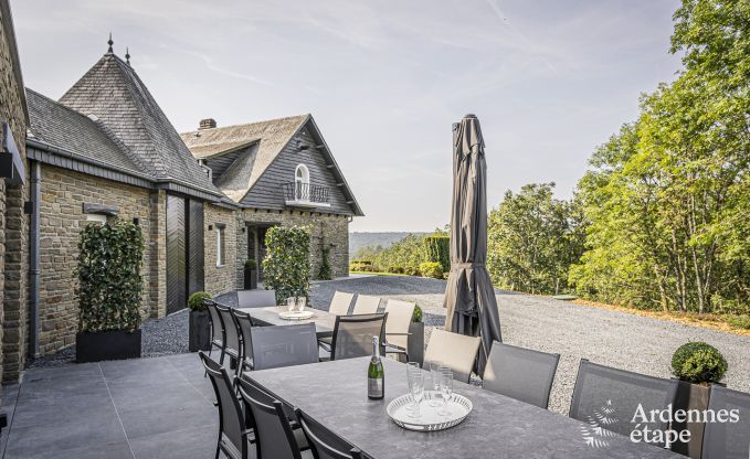 Villa de Luxe � Herbeumont pour 20 personnes en Ardenne
