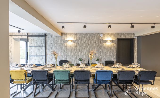 Villa de Luxe � Herbeumont pour 20 personnes en Ardenne