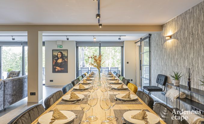 Villa de Luxe � Herbeumont pour 20 personnes en Ardenne