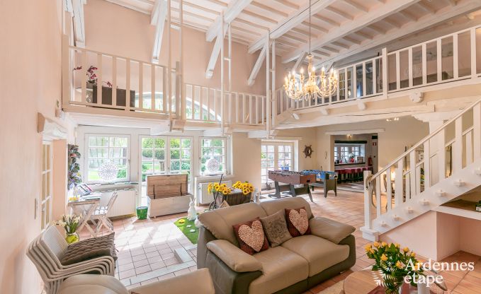 Maison de vacances � Herve pour 12/14 personnes en Ardenne