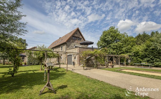 Gite de charme � Hombourg pour 12 personnes en Ardenne