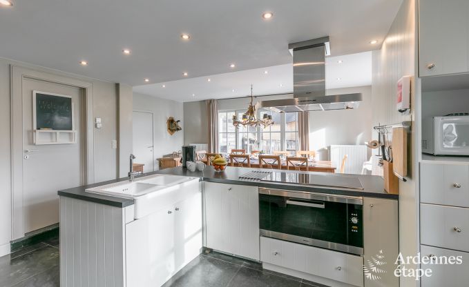 Maison de vacances � Hotton pour 9 personnes en Ardenne