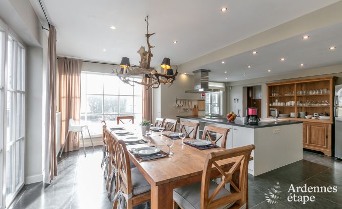 Maison de vacances � Hotton pour 9 personnes en Ardenne