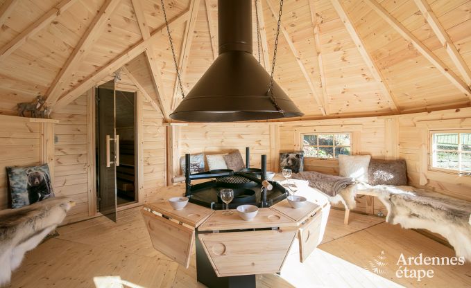 Maison de vacances � Hotton pour 9 personnes en Ardenne