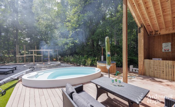 Chalet � Hotton pour 4/6 personnes en Ardenne