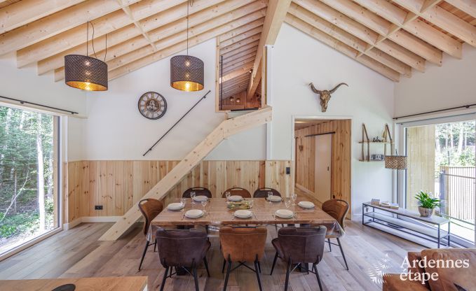 Chalet � Hotton pour 4/6 personnes en Ardenne