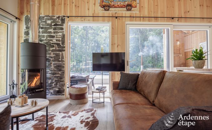Chalet � Hotton pour 4/6 personnes en Ardenne
