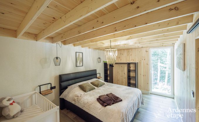 Chalet � Hotton pour 4/6 personnes en Ardenne