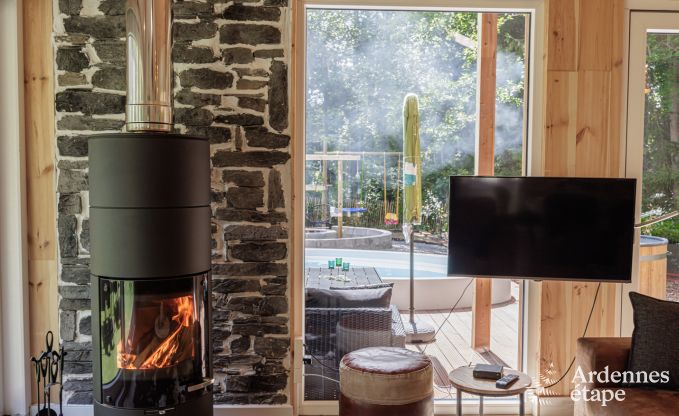 Chalet � Hotton pour 4/6 personnes en Ardenne