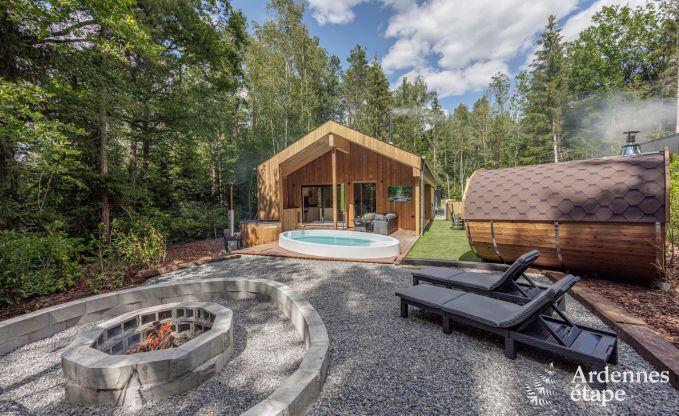 Chalet � Hotton pour 4/6 personnes en Ardenne