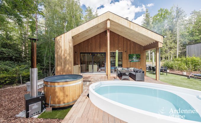 Chalet � Hotton pour 4/6 personnes en Ardenne