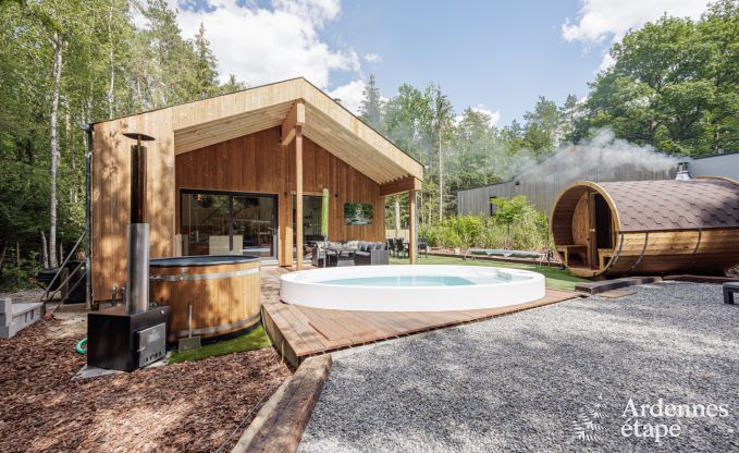 Chalet � Hotton pour 4/6 personnes en Ardenne