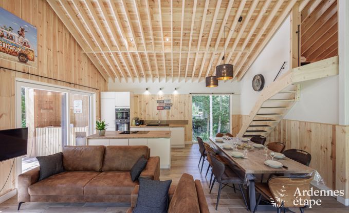 Chalet � Hotton pour 4/6 personnes en Ardenne