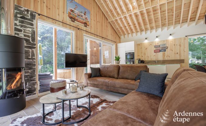 Chalet � Hotton pour 4/6 personnes en Ardenne