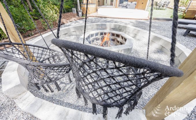 Chalet � Hotton pour 4/6 personnes en Ardenne