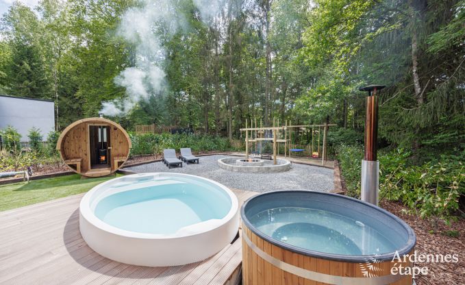 Chalet � Hotton pour 4/6 personnes en Ardenne