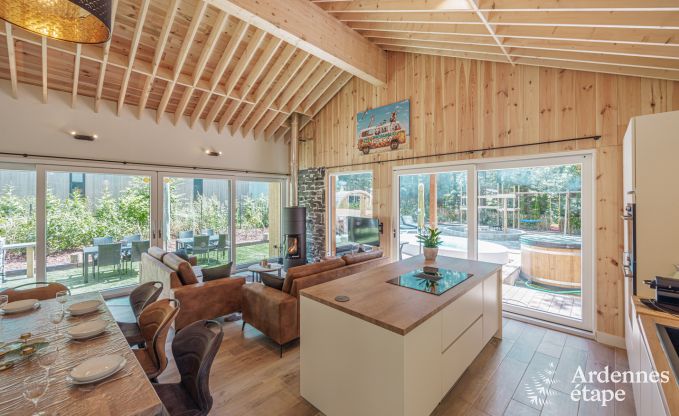 Chalet � Hotton pour 4/6 personnes en Ardenne