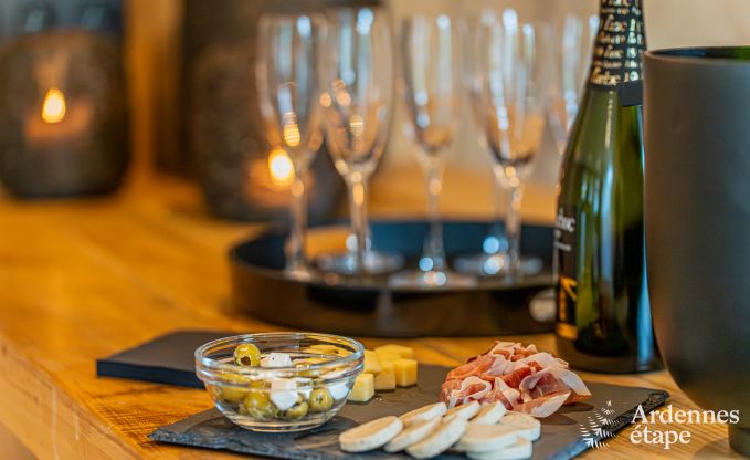 Grande maison de vacances pour 15 personnes � Hotton, Ardenne, avec 6 chambres et salles de bains, chemin�e, billard et terrasse avec brasero