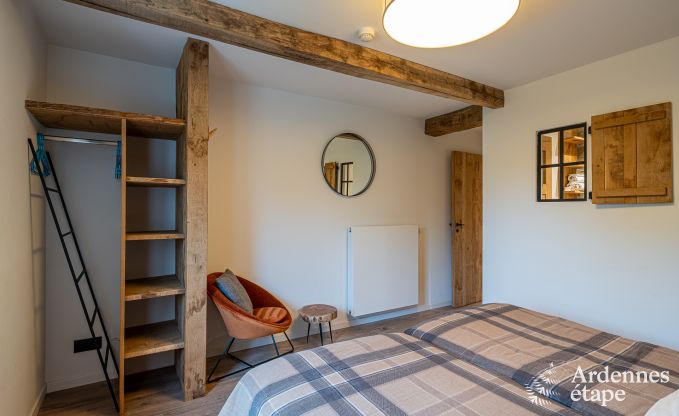 Grande maison de vacances pour 15 personnes � Hotton, Ardenne, avec 6 chambres et salles de bains, chemin�e, billard et terrasse avec brasero