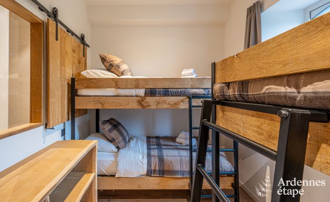 Grande maison de vacances pour 15 personnes � Hotton, Ardenne, avec 6 chambres et salles de bains, chemin�e, billard et terrasse avec brasero