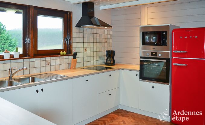 Chalet � Houffalize pour 4/6 personnes en Ardenne